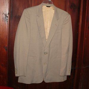Vintage 1970's David George tan disco suit jacket